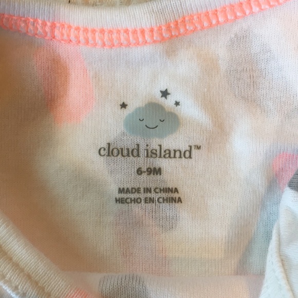 Cloud Island Short Sleeve (SET OF 4) 6-9 Month - Picture 3 of 7